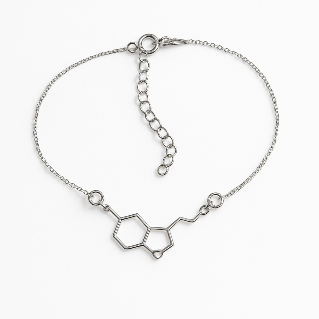 srebrna bransoletka łańcuszkowa serotonina srebrna bransoletka łańcuszkowa serotonina