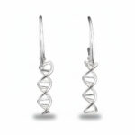 kolczyki wiszace dna srebrne