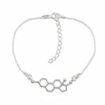 srebrna bransoletka łańcuszkowa estrogen